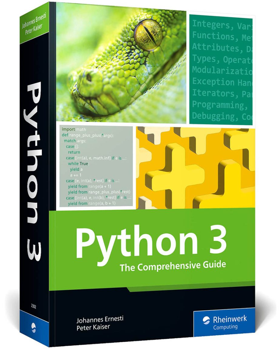 Python 3: The Comprehensive Guide to Hands-On Python Programming ...
